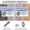 Signmission Drivers Chock Your Wheels OSHA Notice Sign, Plastic, 14in W x 10in L, 2PK OS-2PACK-NS-P-1014-L-15512 - alternate 7